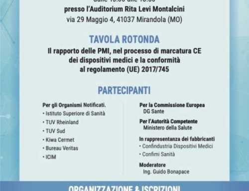 Le PMI e il processo di marcatura CE dei dispositivi medici: la tavola rotonda dell’11 Maggio con Shomed